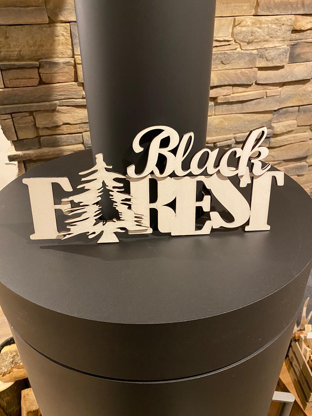 Schriftzug Black Forest Schriftzug Black Forest