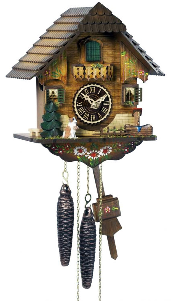 Kuckucksuhr Schwarzwaldhaus 1 Tag 22 cm Kuckucksuhr Schwarzwaldhaus 1 Tag 22 cm