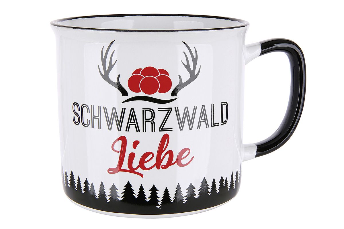 Keramik Tasse "Schwarzwald Liebe" Keramik Tasse "Schwarzwald Liebe"