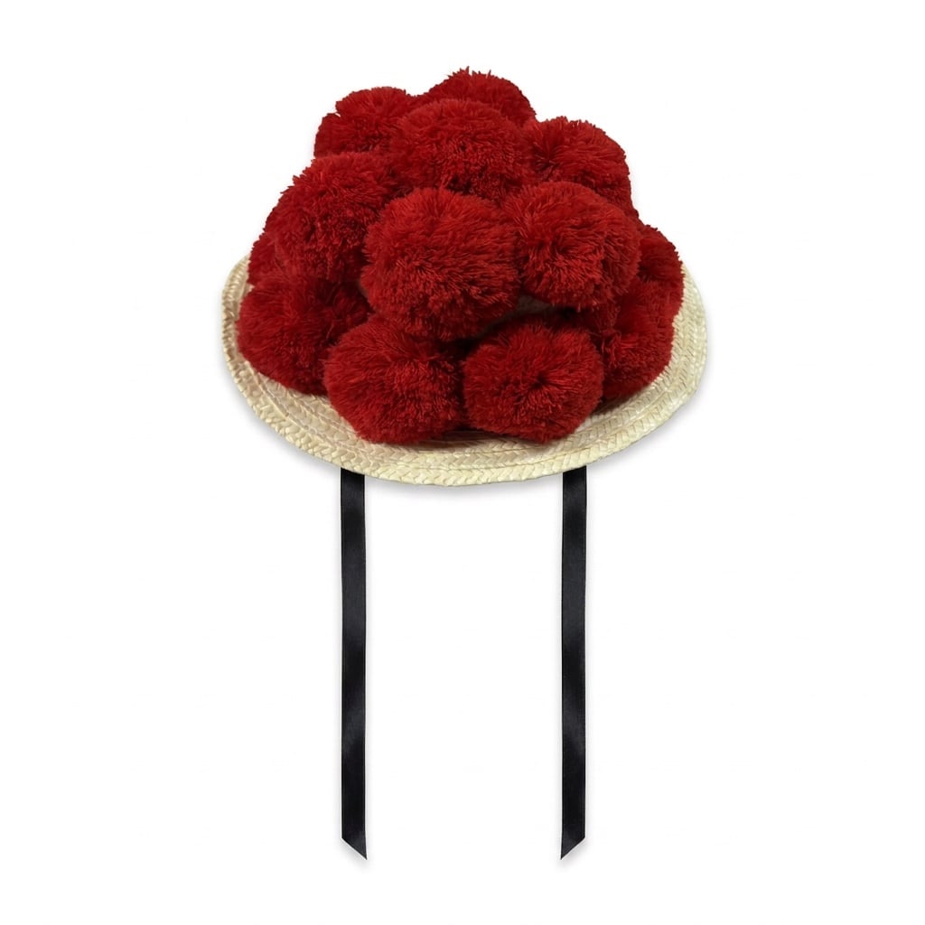 Kinder-Bollenhut rot
