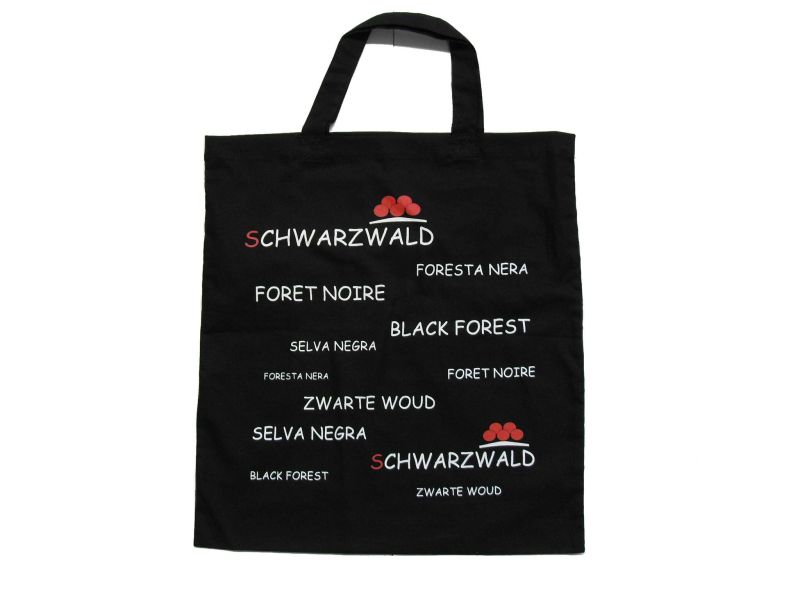 Schwarzwald Baumwolltasche Schwarzwald Baumwolltasche