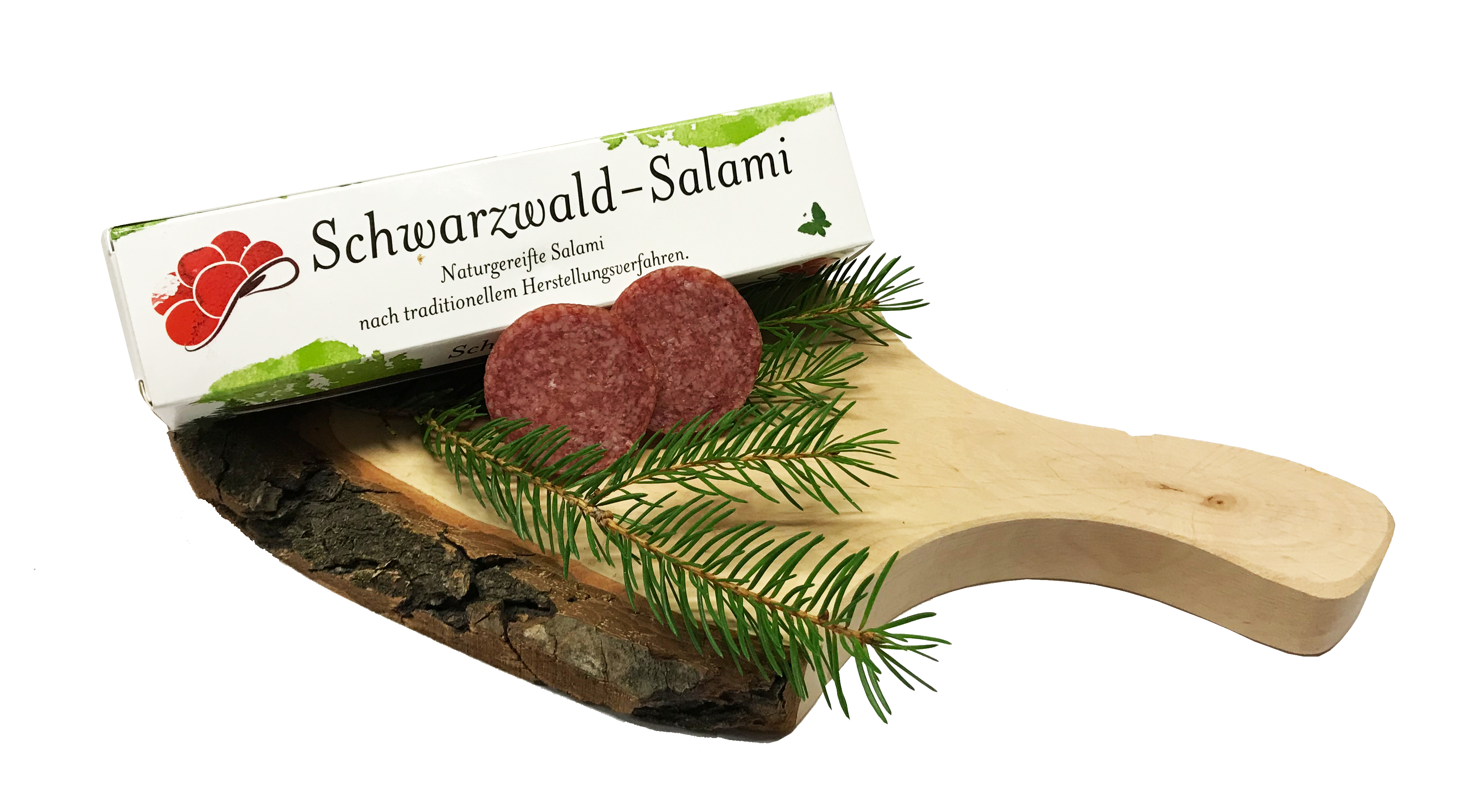 Schwarzwald-Salami Geschenkkarton, 210 g