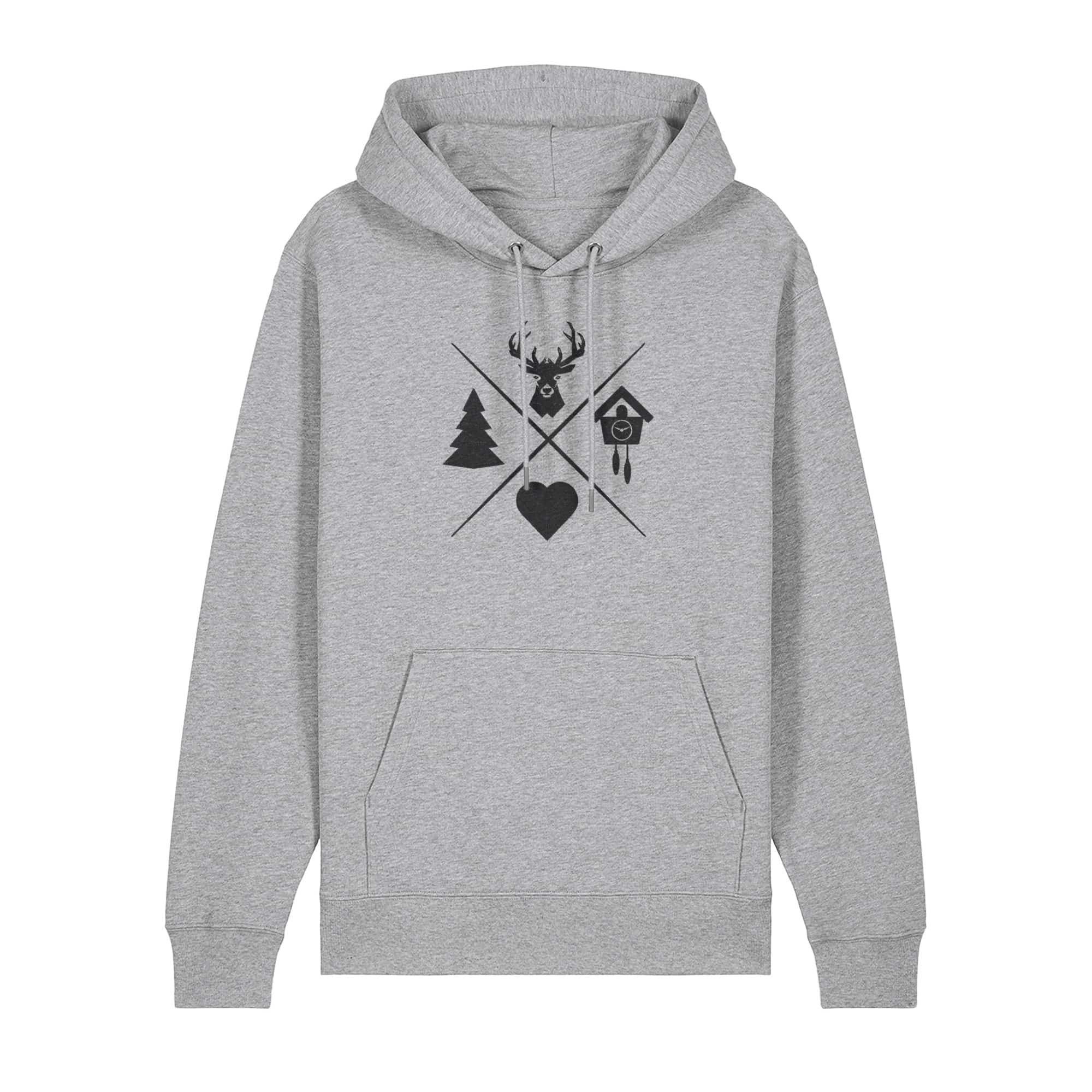 Schwarzwald 4 Motive Unisex Hoodie