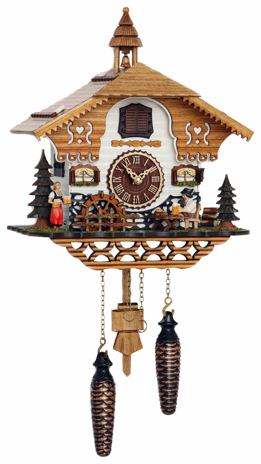 Kuckucksuhr (Quarz) Chalet 29cm Kuckucksuhr (Quarz) Chalet 29cm