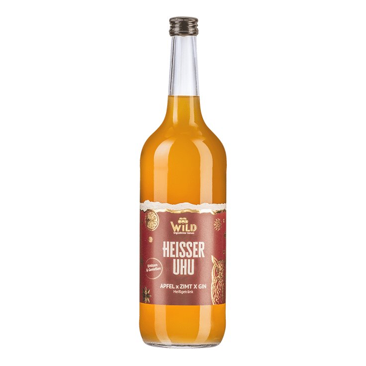 HEISSER UHU – Apfel x Zimt x Gin, 1L