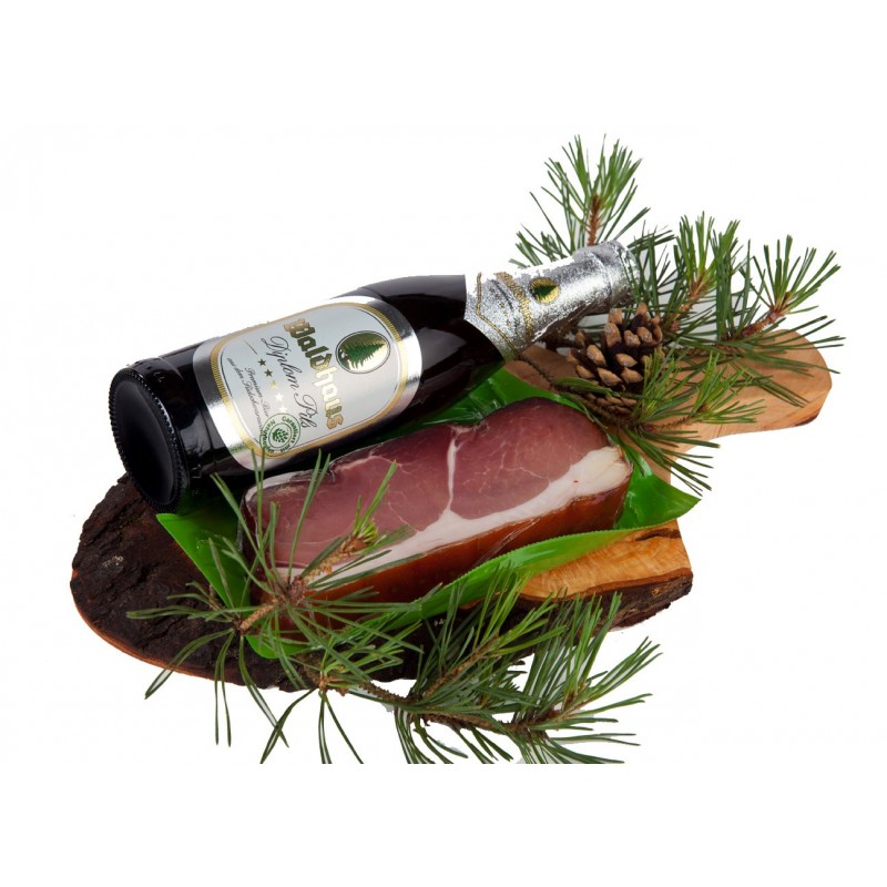 Schinkenbrett mit Schwarzwaldbier Schinkenbrett mit Schwarzwaldbier