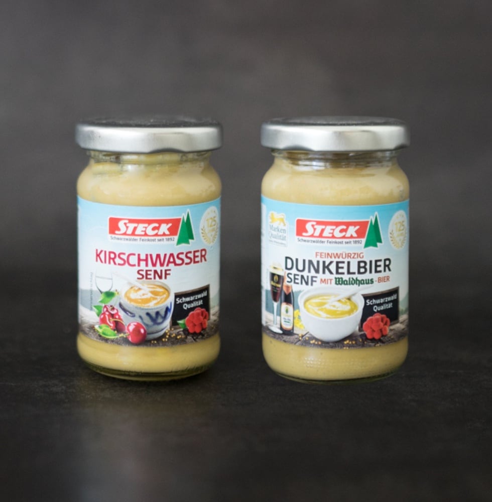 Steck-Schwarzwälder Senf im Glas, 95ml Steck-Schwarzwälder Senf im Glas, 95ml