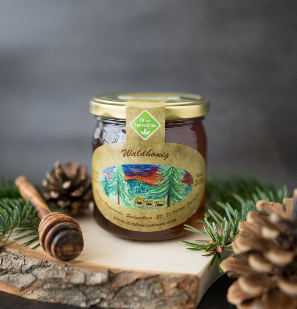 Waldhonig, 500gr. Waldhonig, 500gr.