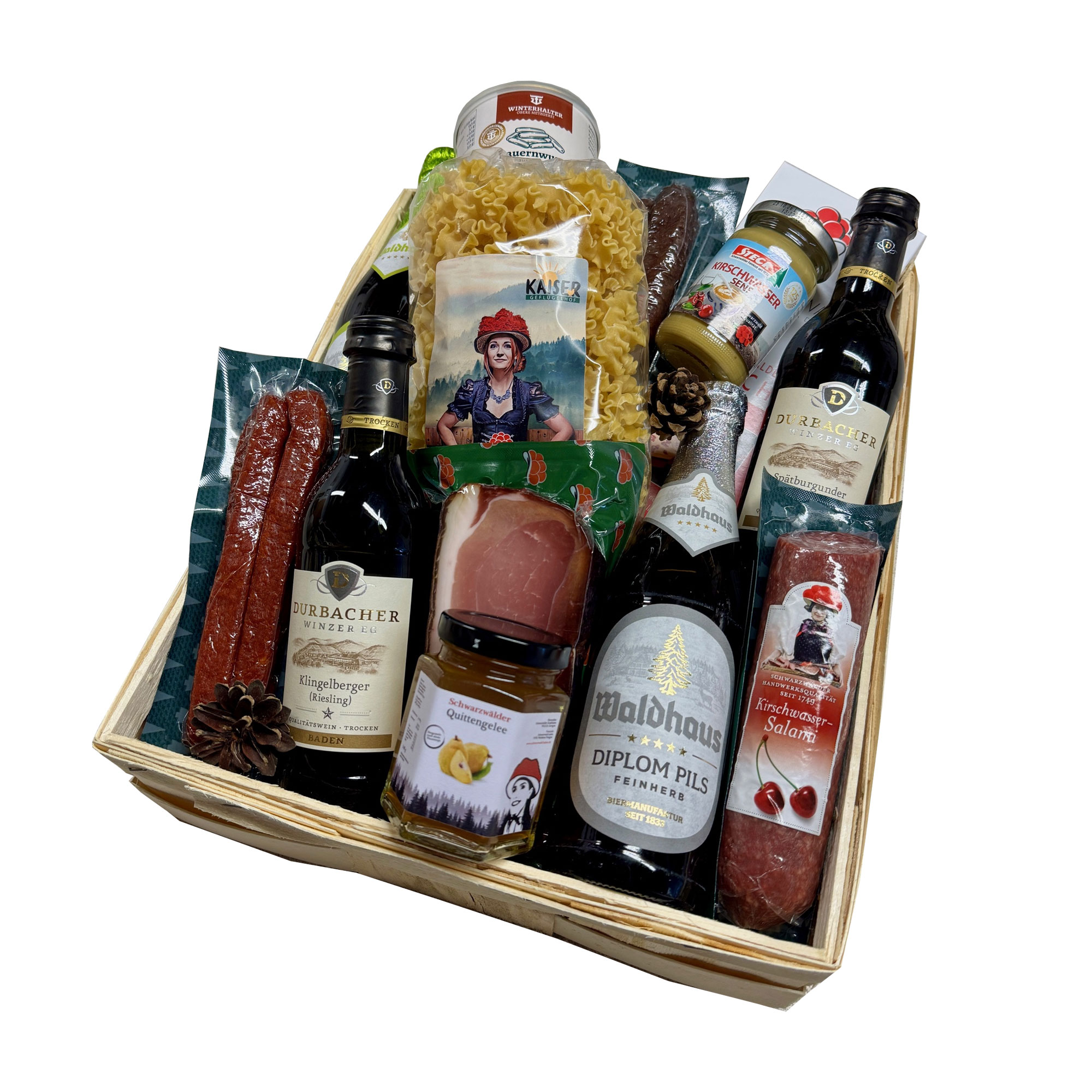 Geschenkkorb "Feinschmecker"