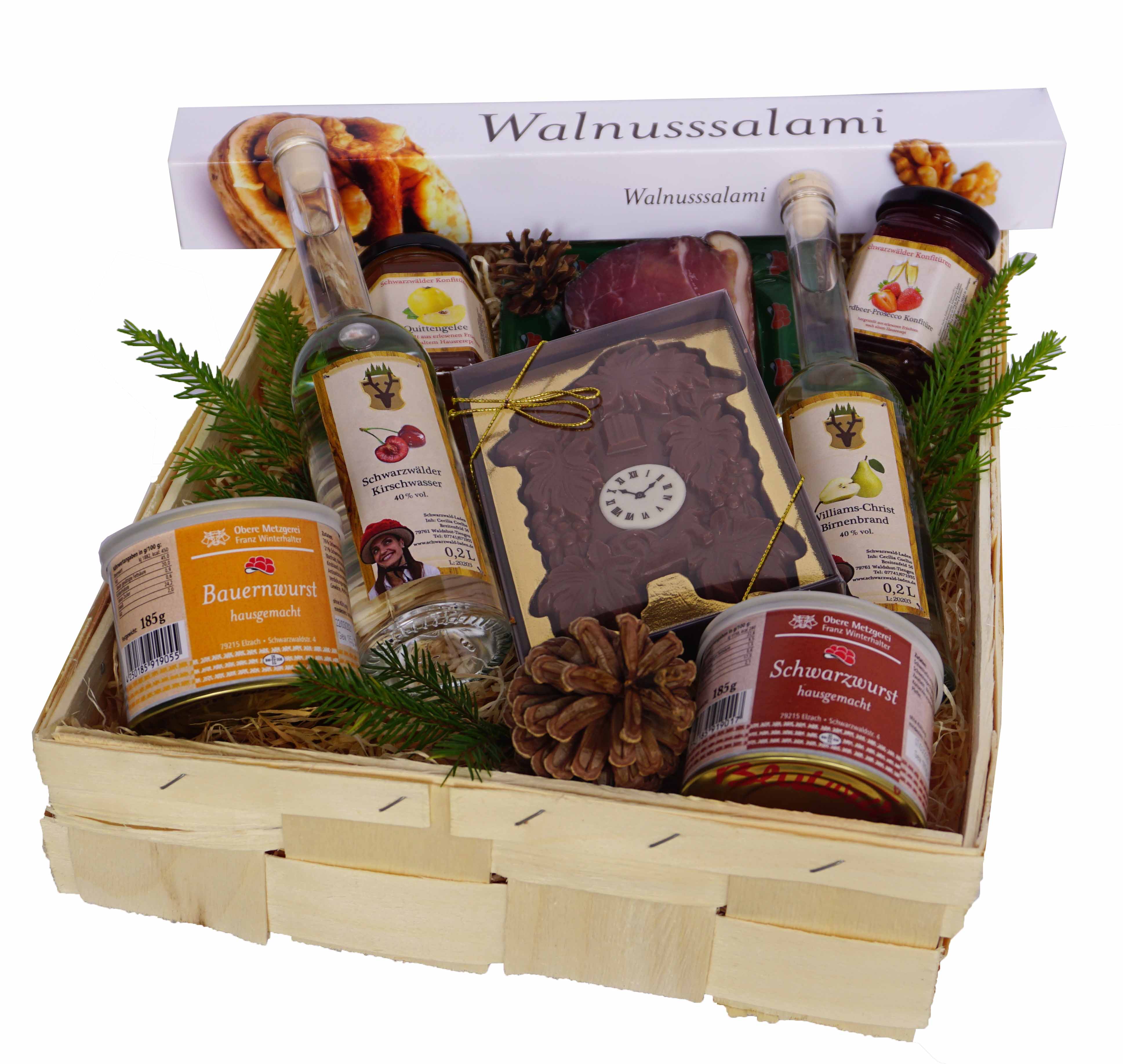 Geschenkkorb "Was der Gaumen begehrt" Geschenkkorb "Was der Gaumen begehrt"