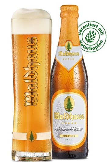 Waldhaus Schwarzwald Weisse HEFE-WEIZEN, 0,5 l, 20 Flaschen Waldhaus Schwarzwald Weisse HEFE-WEIZEN, 0,5 l, 20 Flaschen