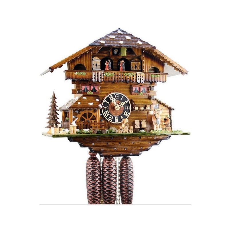Schwarzwaldhaus, 8 Tage, 41 cm Schwarzwaldhaus, 8 Tage, 41 cm