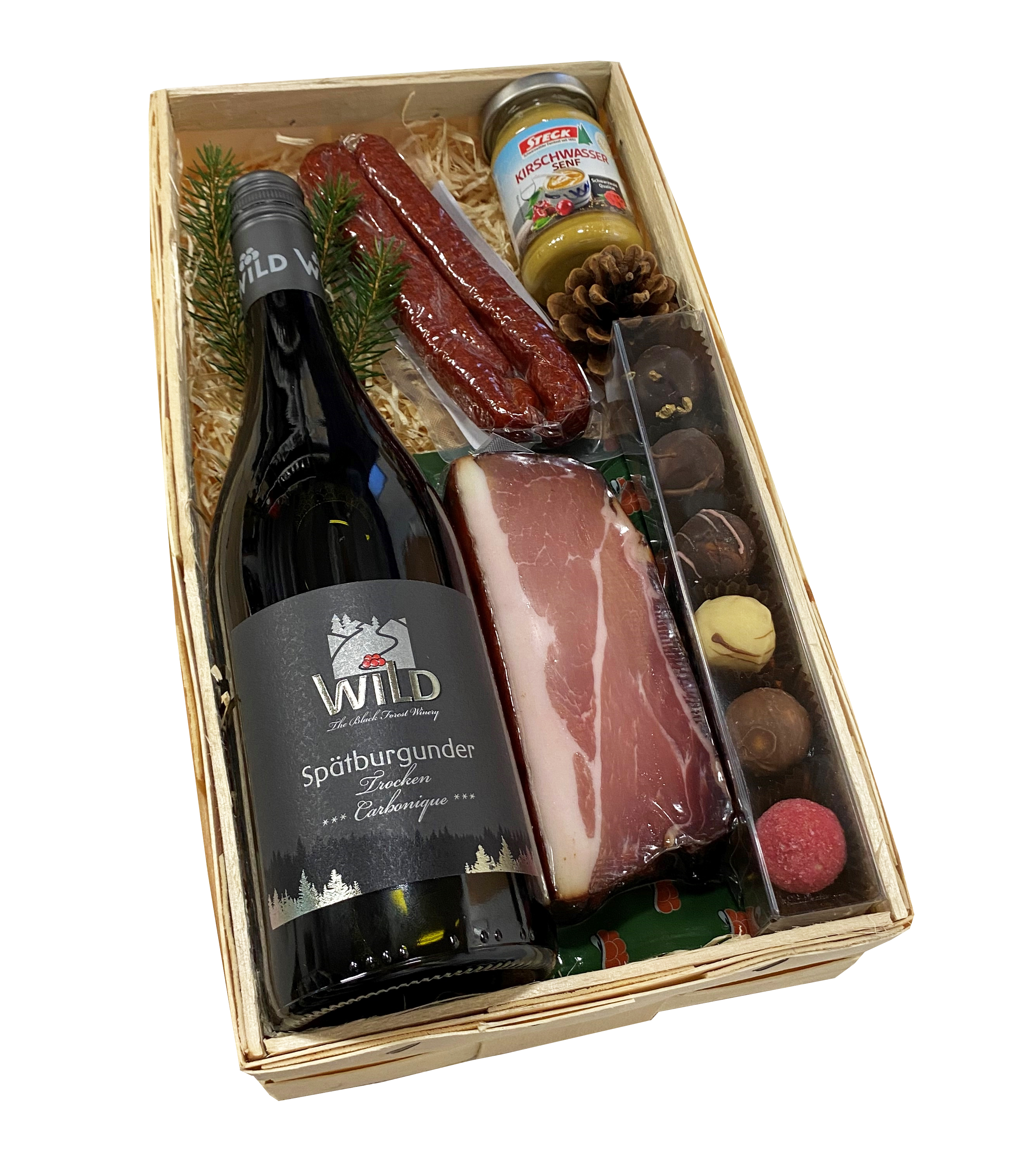 Geschenkkorb "Zeit zum Genießen" Geschenkkorb "Zeit zum Genießen"